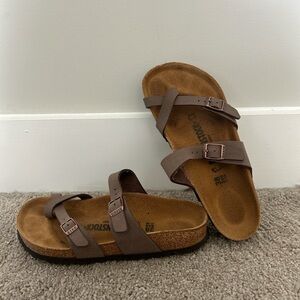 Birkenstock Brown Strap Sandals